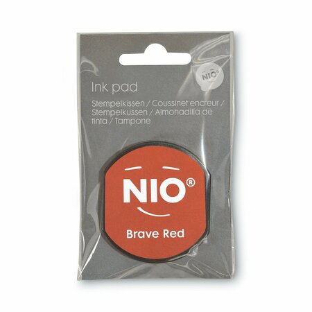 Nio Ink Pad for NIO Stamp with Voucher, Brave Red 071513